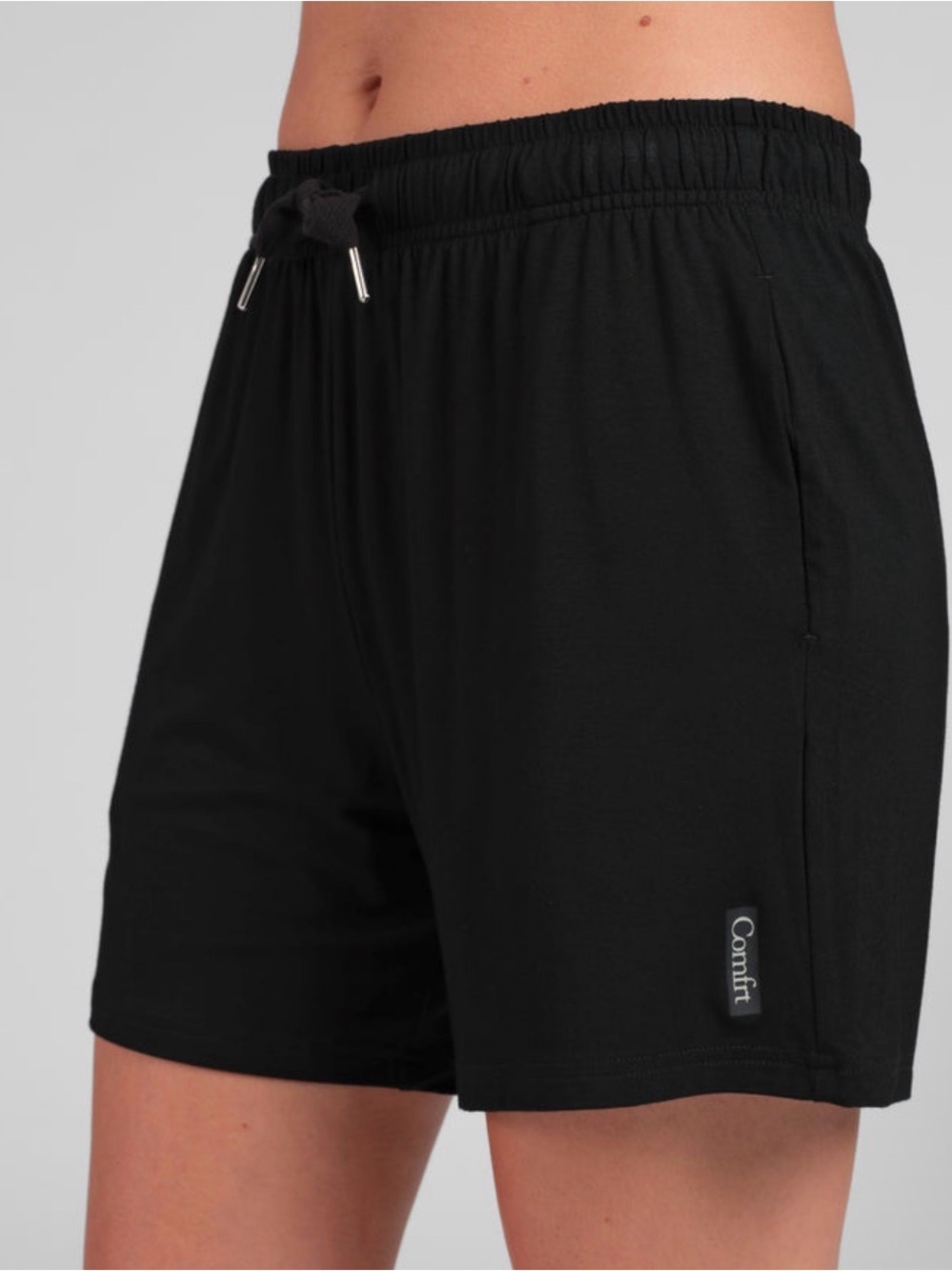 New Comfrt Cloud Lounge Shorts in Onyx Black Size L